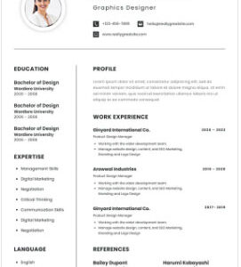 Normal Cv Format Fo Job