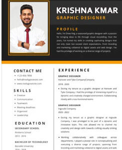 Resume Templates For Graduates