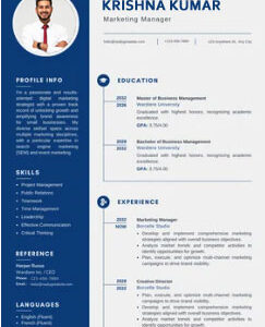 Resume Templates For Graduates