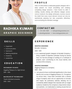 Resume Templates For Graduates