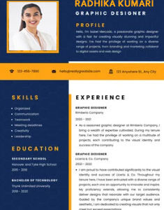 Resume Templates For Graduates