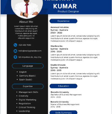 Resume Templates For Graduates