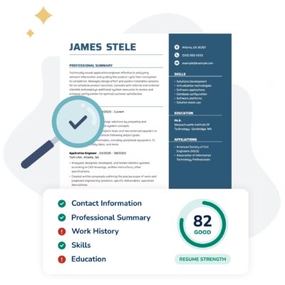 CV Expert Review with ATS Analysis